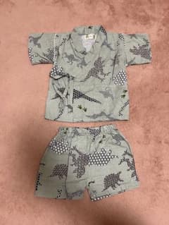 甚平 恐竜柄　90cmのサムネイル