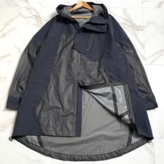 美品 20AW◎ワイスリー テレックスパーカーコート ブランドロゴプリント 美品 20AW◎ワイスリー テレックスパーカーコート ブランドロゴ