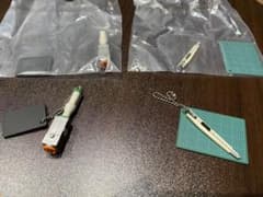 ガチャガチャ　文具ミニチュアマスコット 第五弾のサムネイル