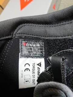 DAINESE TORQUE D1 OUT EU39 25,5センチのサムネイル