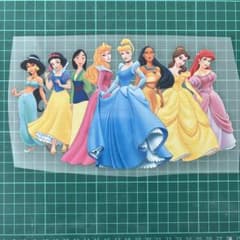 プリンセスアイロン転写シール　特大のサムネイル