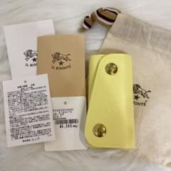 ハッピー様専用✿︎イルビゾンテ キーケース　イエロー　新品のサムネイル