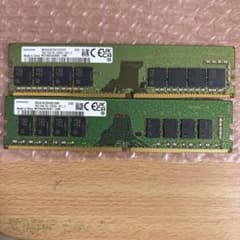 デスクトップPC用SAMSUNGPC4-3200AA32GB( 16GB×2枚) - メルカリ