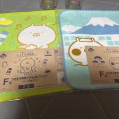 しい様専用 うさまる　ハンカチ2枚　セットのサムネイル