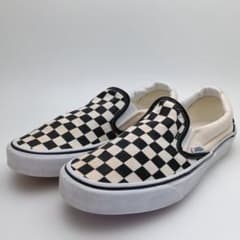 30515 vans バンズ　スリッポン　us7 25cm チェッカーのサムネイル