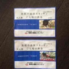 ユネッサン入場券のサムネイル