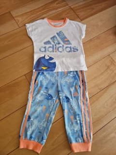 adidas 키즈 옷 T 셔츠와 바지 세트 110cm