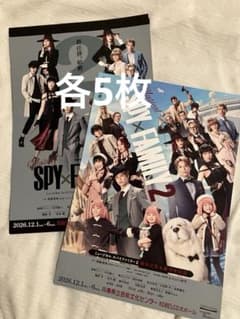 뮤지컬 SPY×FAMILY 2 폭탄 개편 & 호화 여객선편 플라이어 전단지