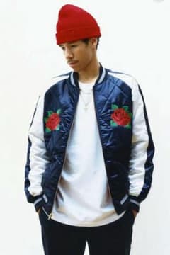 Supreme Rose Quilted Bomber Jacket M - メルカリ