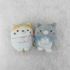 すみっコぐらし てのりぬいぐるみ ねこのきょうだい 2体セットのサムネイル