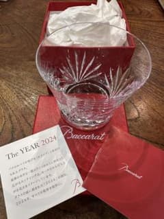 【未使用・撮影のみ開封】Baccarat 2024ロックグラス「ルテシア」のサムネイル