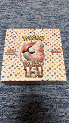 【BOX】強化拡張パック ポケモンカード151のサムネイル