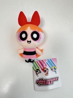 [오늘 한정] 파워 퍼프 블러섬 봉제인형 마스코트 키홀더