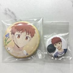 Fate 위궁 시로 캔 배지 세트