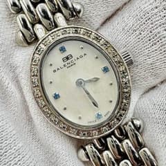 稼働品】BALENCIAGA/バレンシアガ B895 シェル文字盤 - メルカリ