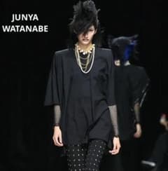 極美品 ジュンヤワタナベ 23ss ウール ギャバジン 肩パッド トップス 