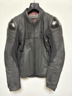 ダイネーゼ Dainese agileレザージャケット サイズ52 ブラック - メルカリ