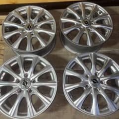 ハ*ク様 16インチ シルバー スポークホイール 4個セットのサムネイル