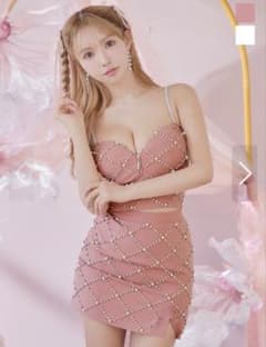 パールビジューキャミセットアップミニドレスのサムネイル