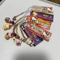 ⑤ハローキティ ご当地根付けストラップ 5点セットのサムネイル