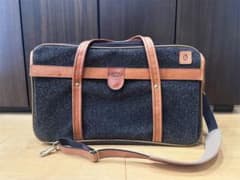 ハートマン　ツイードトラベルバック　美品(鍵3個付き)のサムネイル