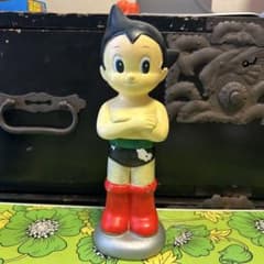 昭和レトロ 非売品 鉄腕アトム 貯金箱 高さ24cm 手塚プロダクション