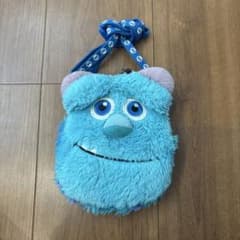 モンスターズインク　サリー　フワフワポシェット　ぬいぐるみパスケースのサムネイル