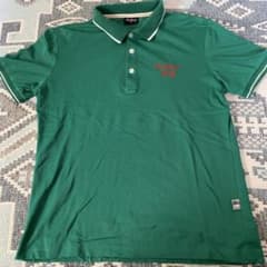 Malbon Golf ポロシャツ グリーン Mサイズのサムネイル