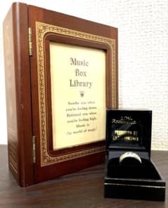 つば九郎様】10周年記念 Music Box Library リング - メルカリ