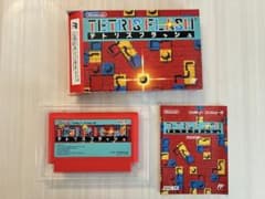 テトリスフラッシュ ファミコン 箱・説明書・ケース付のサムネイル