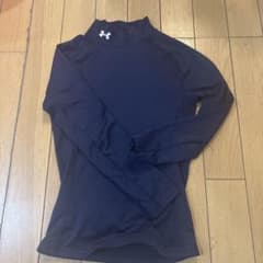 Under Armour ネイビー 長袖シャツ (子ども用)のサムネイル