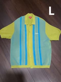 Supreme Stripe Button Up Polo Lのサムネイル