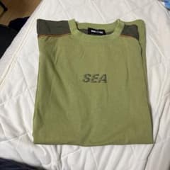 WIND AND SEA Tシャツ カーキ　ちび助さん専用のサムネイル