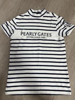 PEARLY GATES パーリーゲイツ ボーダー モックネックのサムネイル