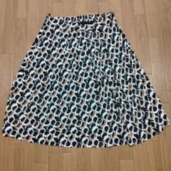 サークル柄 フレアスカート Lのサムネイル