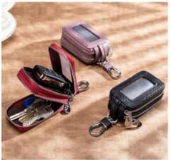 まあしゅゆけ様専用　スマートキーケース 2個収納 No.2のサムネイル