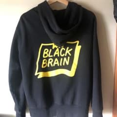 BBC Taped HoodieZip-black- BLACK BRAINのサムネイル