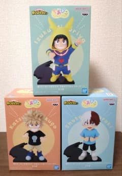 僕のヒーローアカデミア ちあぴこ 緑谷出久 爆豪勝己 轟焦凍 3種セット