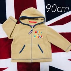 ミキハウス フリース パーカー 90のサムネイル