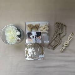 和装髪飾りセット かすみ草 パール Uピンのサムネイル