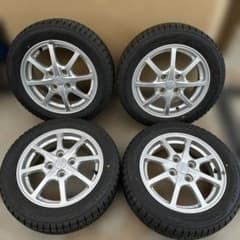 ビ*ん様 ダイハツ155/65R14 スタッドレス アルミホイール 4本セットのサムネイル