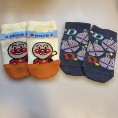 アンパンマン、ダダンダン 靴下のサムネイル