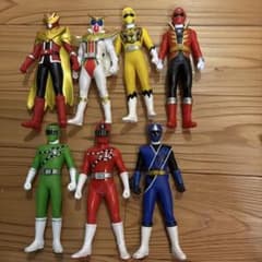 スーパー戦隊シリーズ フィギュア 7体セットのサムネイル