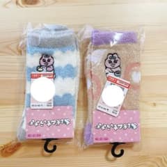 【匿名配送】おぱんちゅうさぎ しまむら アベイル くつした 靴下 もこもこのサムネイル