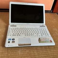 ジャンク】 Toshiba dynabook TSS/58BW ホワイト - メルカリ