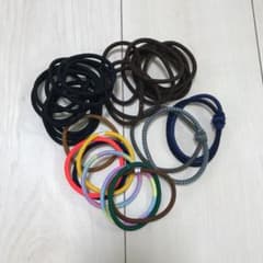 ヘアーゴム30本のサムネイル