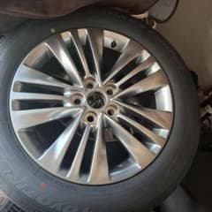 40アルファード 純正タイヤ&ホイールセット 新車外し 4本セット(美品