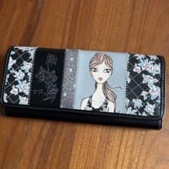 値下げ不可＊【新品未使用】Jeffrey Fulvimari 長財布 ブラック - メルカリ