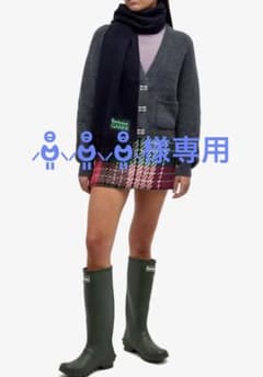 ဗီူ⸜⸝ဗီူ⸜⸝ဗီူ⸜様専用 Barbour×GANNIマフラー - メルカリ