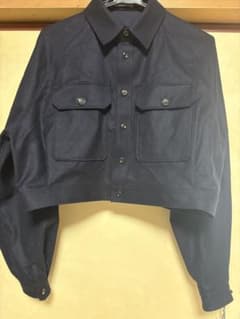 新品未使用 ザリラクス CPO スーパーショートブラウス ダーク